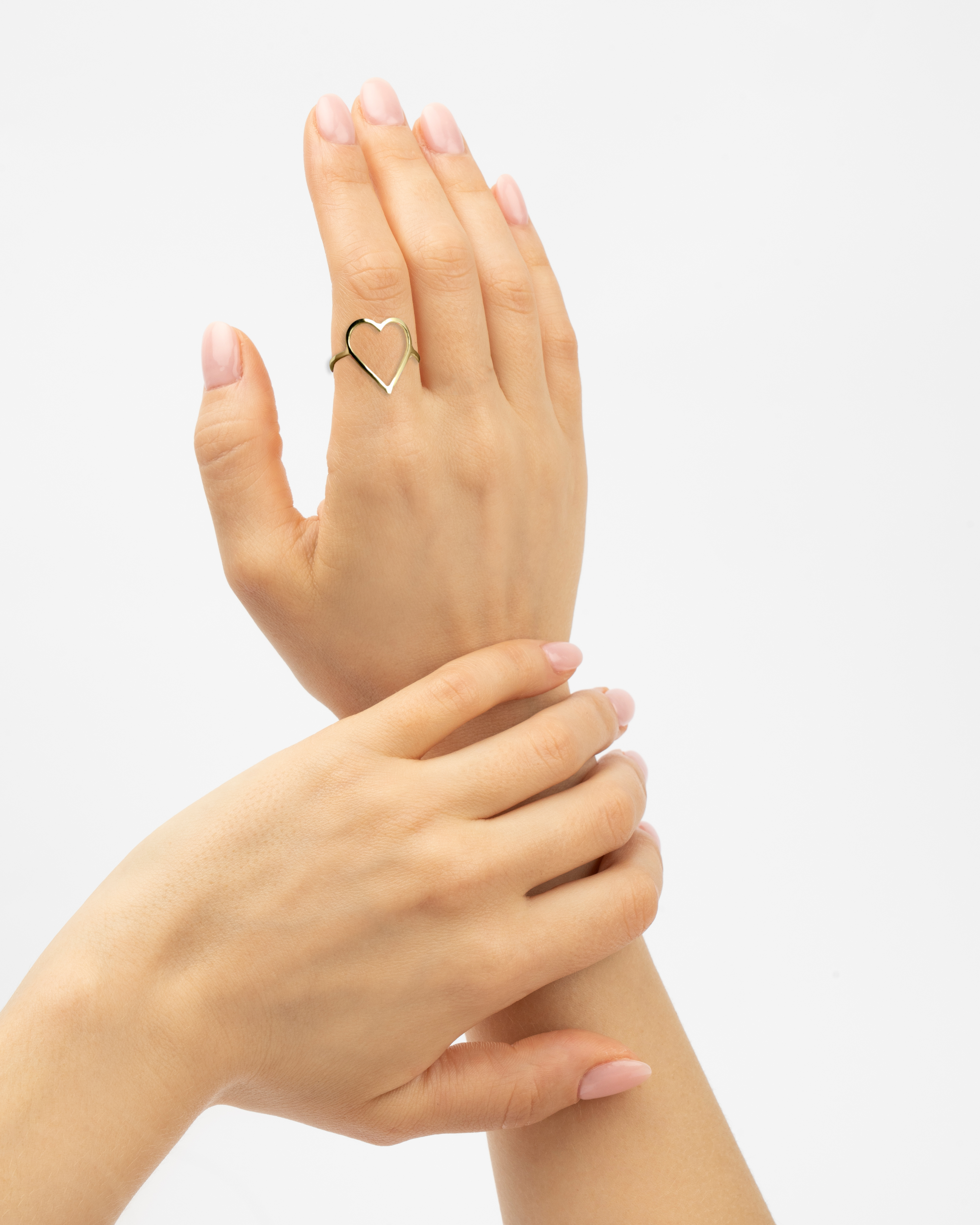 Atelier Heart Ring – Grande Edition, 14K zlato