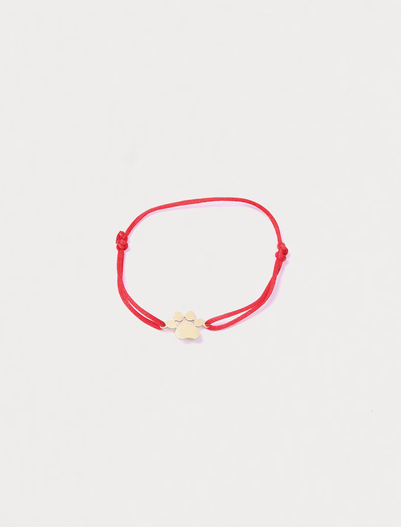 Atelier Pawprint Bracelet, 14K zlato