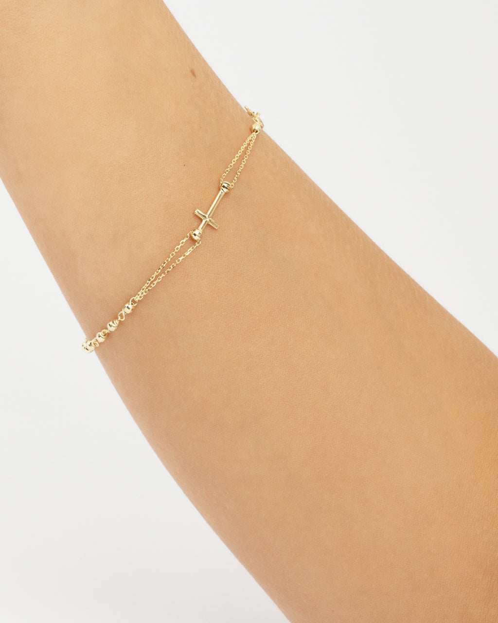 Náramok Rosario Yellow, 14K zlato