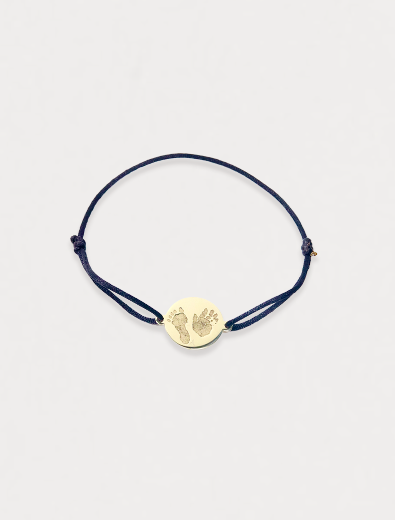 Atelier Baby Imprint Bracelet, 14K zlato