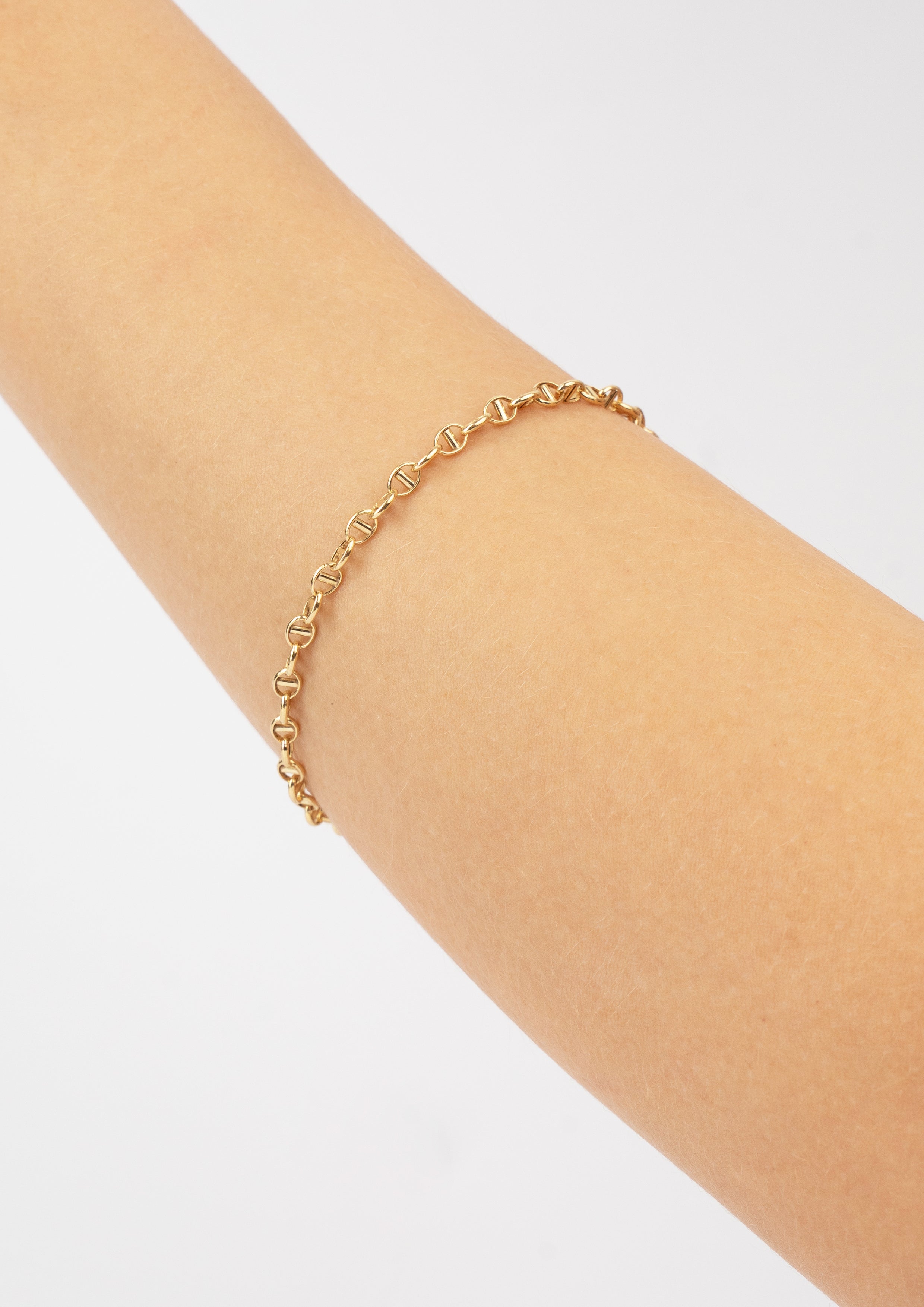 Náramok Ligne Élégante, 14K zlato