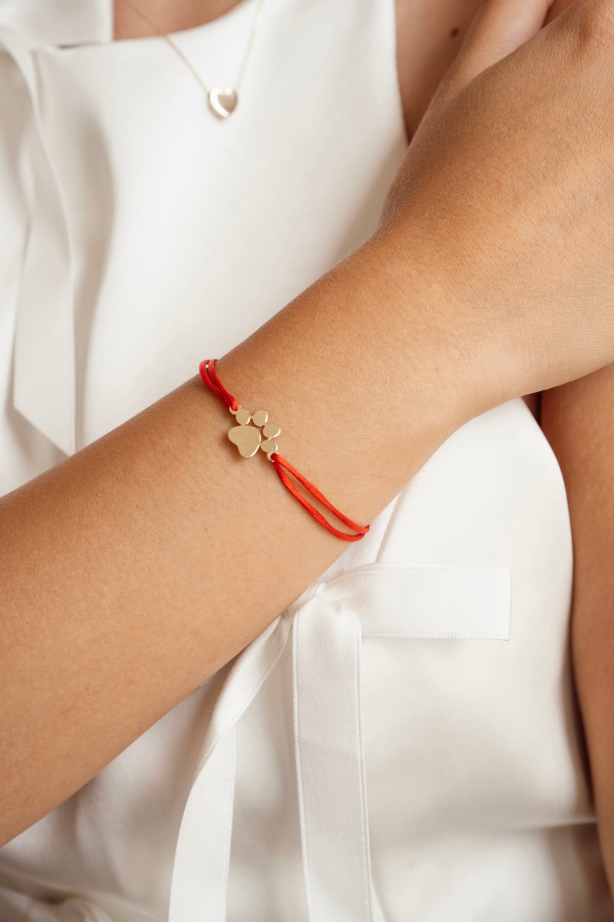 Atelier Pawprint Bracelet, 14K zlato