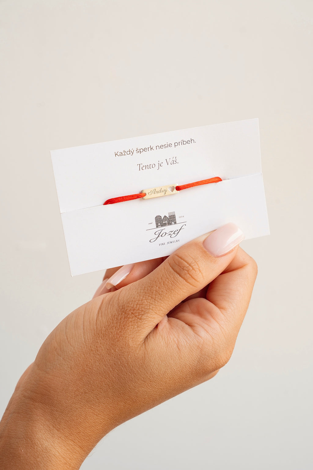 Atelier Heart Tag Bracelet, 14K zlato